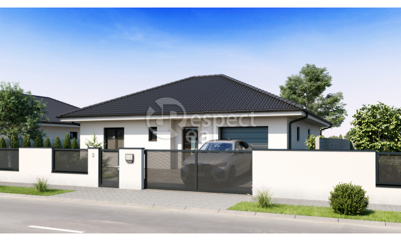 Moderné 3-izbové rodinné domy s garážou v predpredaji – pokojná lokalita obce Vrakúň