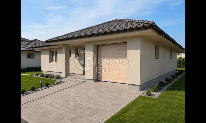 Novostavba 4-izbového rodinného domu s garážou vo Veľkom Mederi